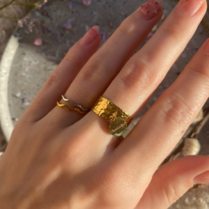 Bague breloque Piment et Miel